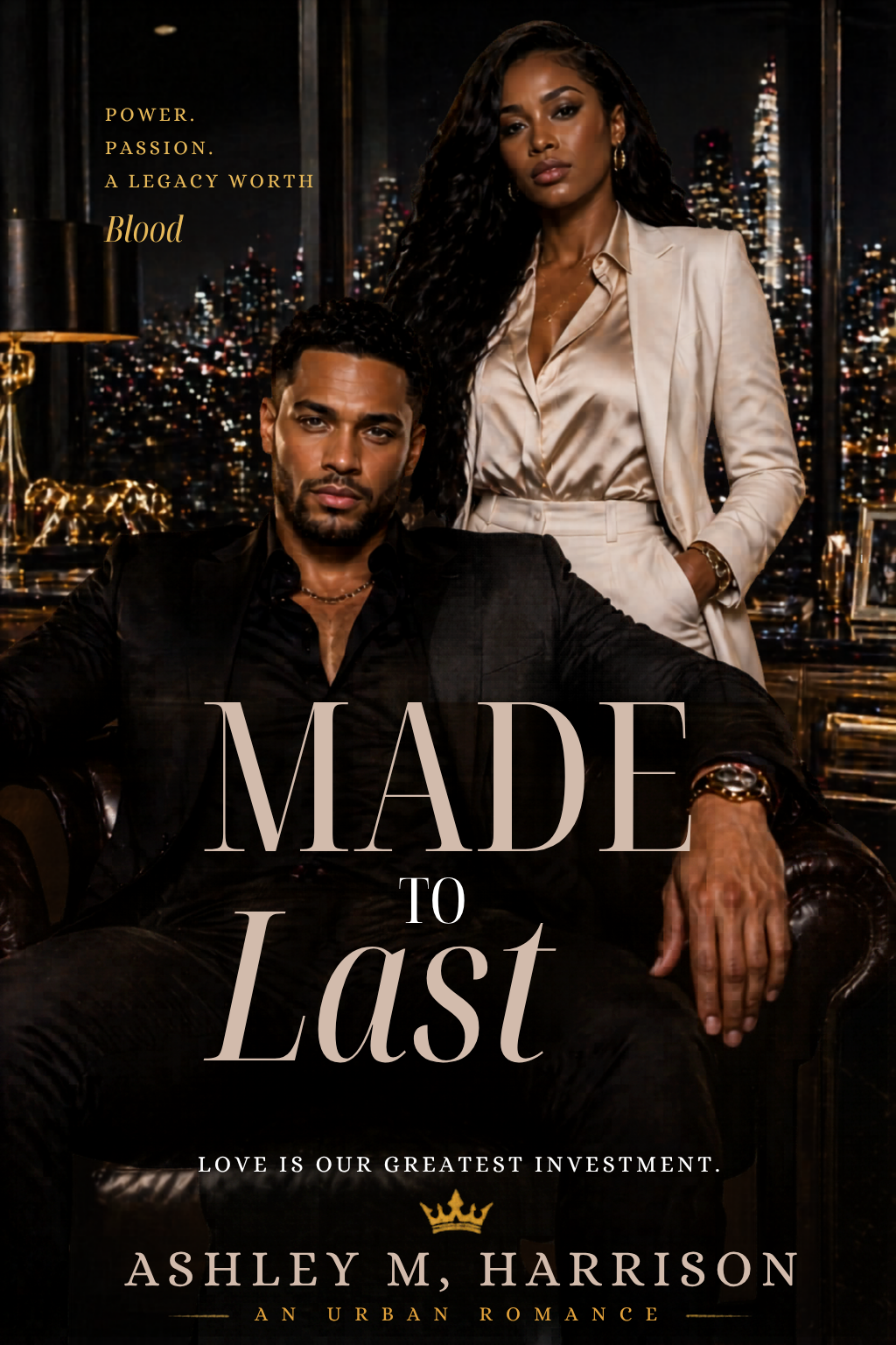 Made To Last premade book cover