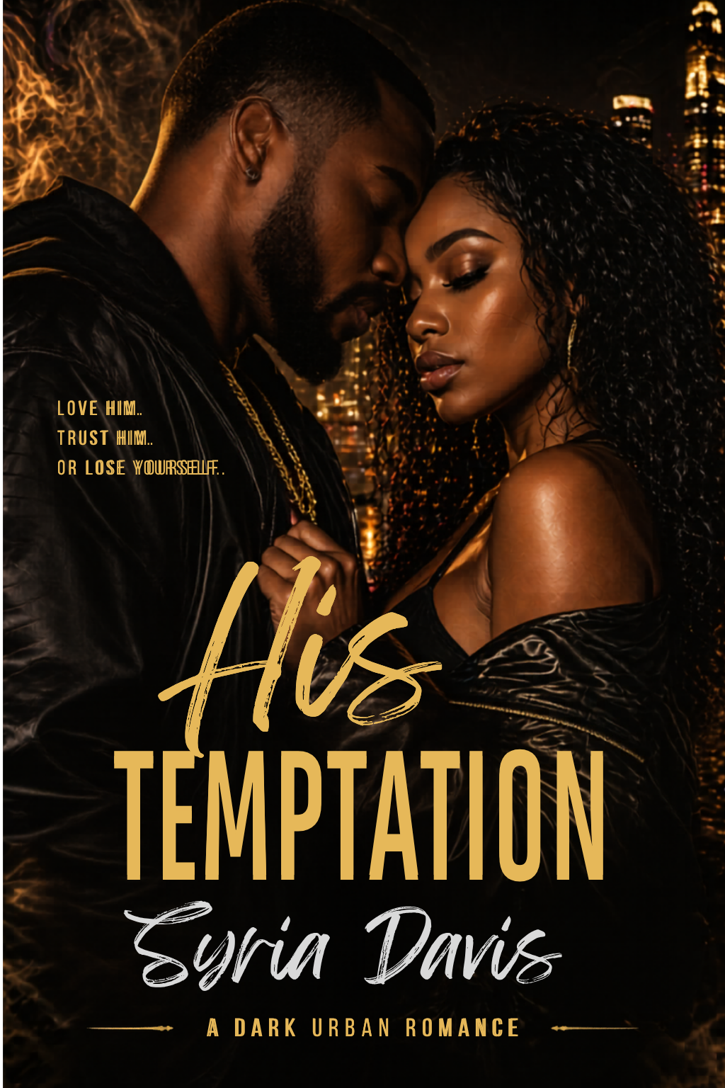 His Temptation premade book cover